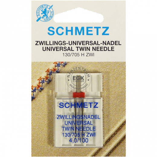 Schmetz 130/705 H ZWI 4,0/100 - Zwillingsnadel