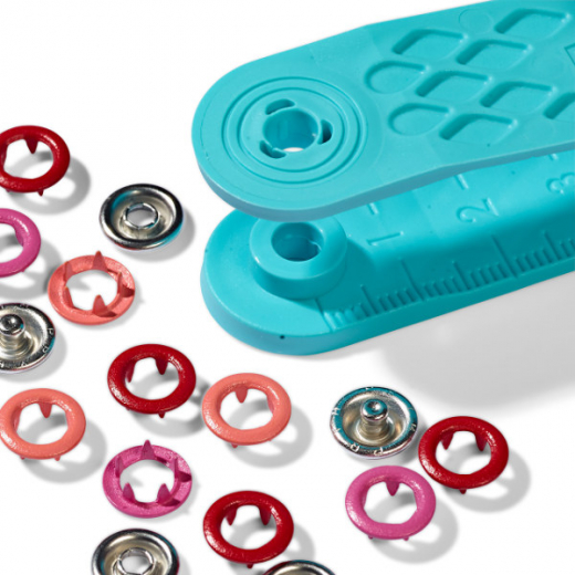Druckknpfe Jersey, Prym Love, 8mm, rot