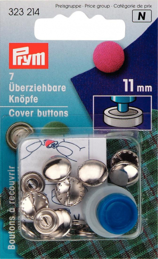 Prym berziehbare Knpfe 11mm