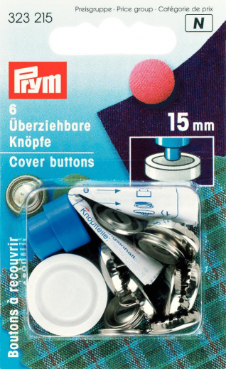 Prym berziehbare Knpfe 15mm