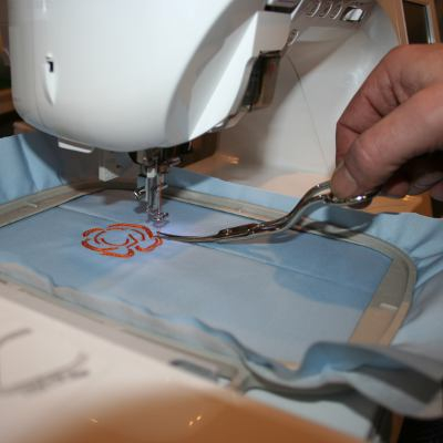 Stickschere 2 fach gebogen