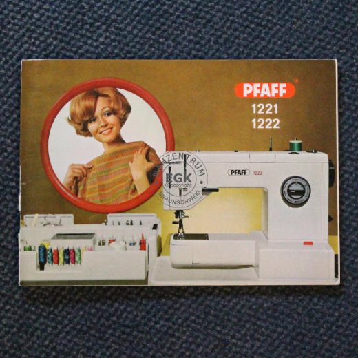 Handbuch Pfaff 1221, 1222