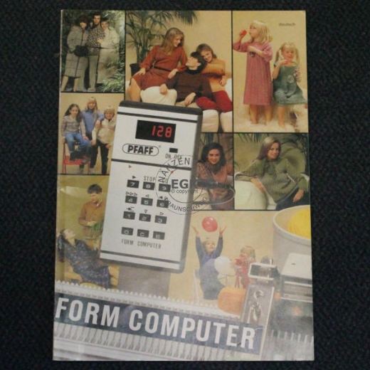 Handbuch Pfaff Form Computer