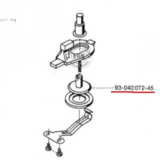 Spulerrad Pfaff 1196, 1197, 1209, 1215, 1222