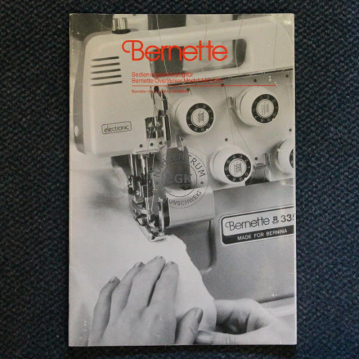 Handbuch Bernina bernette 335