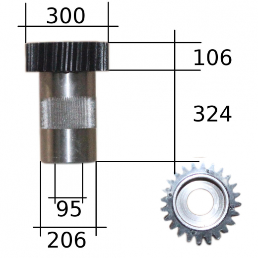 Zahnrad Singer 740