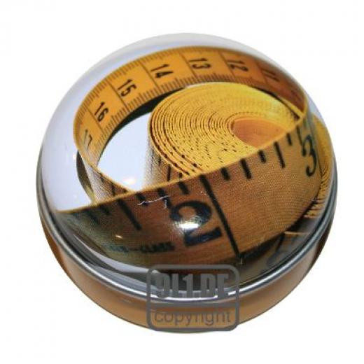 Maband 3 Meter in schicker Metalldose