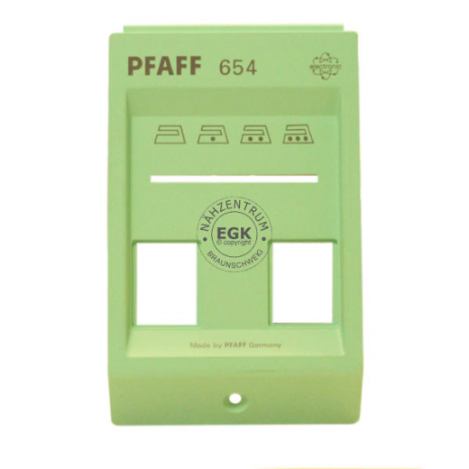 Frontplatte Pfaff Bgler 654