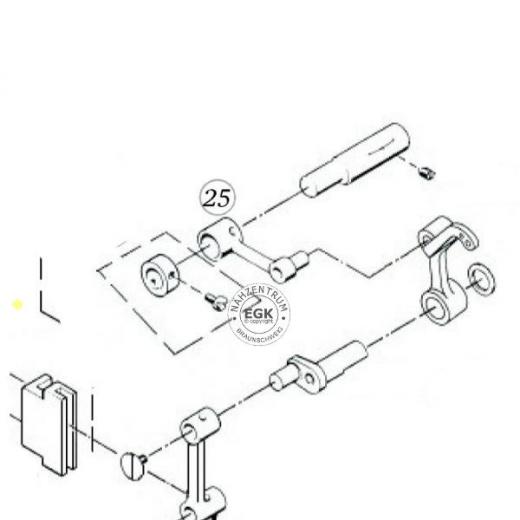 Verbindungsgelenk Bernina 950
