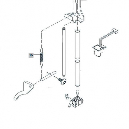 Bernina Zugfeder # 008729.51.00
