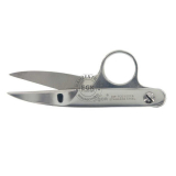 Einringweberschere mit gebogenem Blatt 4 1/2 = 11cm