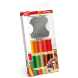 G�termann N�hgarn-Set mit mit Zeichen- und B�gelschablone 10 x 100 m 734584