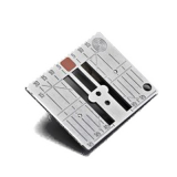 Bernina Geradstich - CutWork-Stichplatte C3