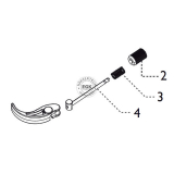 Feder fr Pfaff Stickrahmen Schnellverschlu