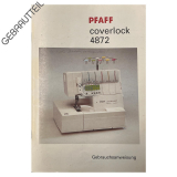 Gebrauchsanweisung Pfaff coverlock 4872