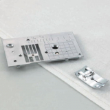 Geradstichplatte und -fu� Brother 1040, 1100, 1300, 1800, 2600