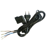 PFAFF Kabelsatz 2 pol - Stecker gewinkelt