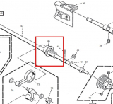 Schiebeexzenter Pfaff select, tipmatic und varimatic Baureihe