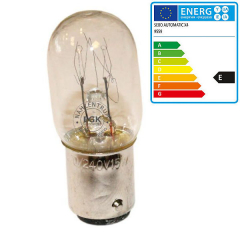 Glhlampe Steckfassung B15 235V/15W | 20x50