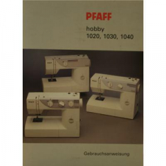 Handbuch Pfaff hobby 1020, 1030, 1040 deutsch