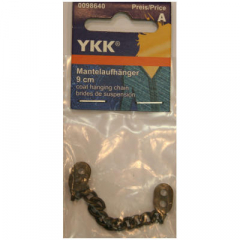 YKK Mantelaufhnger Kette