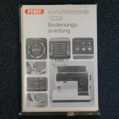 Handbuch Pfaff synchromatic 1229
