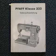 Handbuch Pfaff 332