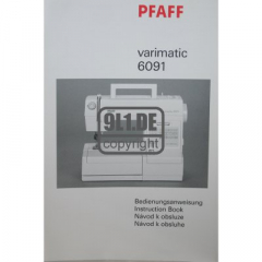 Handbuch Pfaff varimatic 6091
