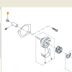 Bernina Greiferschraube M3