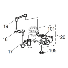 Einfdler Ansteuerung Brother link B (Nr.19)