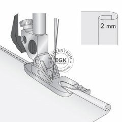 Pfaff Rollsumer 2mm ohne IDT