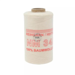 Reihgarn Heftfaden - 20 g Spule Farbe natur